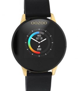 OOZOO Smartwatch Black Rubber Strap Q00120